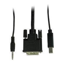 Inter-Tech KVM Switch AS-21DA DVI, 2 Port, Metall, Front US Inter-Tech KVM Switch AS-21DA DVI, 2 Port, Metall, Front US