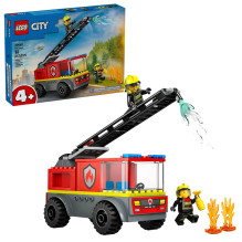LEGO CITY 60463 Gaisrinė mašina su kopėčiomis LEGO CITY 60463 Gaisrinė mašina su kopėčiomis
