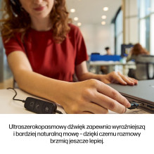 HP Poly Mission 625 Stereo USB Wired Headset HP Poly Mission 625 Stereo USB Wired Headset