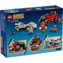 LEGO SONIC THE HEDGEHOG 77118 Silverio automobilis prieš Knuckleso monstrų sunkvežimį LEGO SONIC THE HEDGEHOG 77118 Silverio automobilis prieš Knuckleso monstrų sunkvežimį