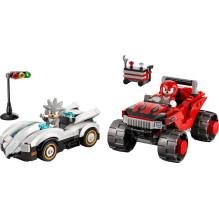 LEGO SONIC THE HEDGEHOG 77118 Silverio automobilis prieš Knuckleso monstrų sunkvežimį LEGO SONIC THE HEDGEHOG 77118 Silverio automobilis prieš Knuckleso monstrų sunkvežimį