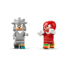LEGO SONIC THE HEDGEHOG 77118 Silverio automobilis prieš Knuckleso monstrų sunkvežimį LEGO SONIC THE HEDGEHOG 77118 Silverio automobilis prieš Knuckleso monstrų sunkvežimį