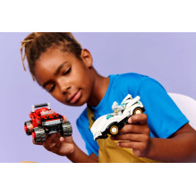 LEGO SONIC THE HEDGEHOG 77118 Silverio automobilis prieš Knuckleso monstrų sunkvežimį LEGO SONIC THE HEDGEHOG 77118 Silverio automobilis prieš Knuckleso monstrų sunkvežimį
