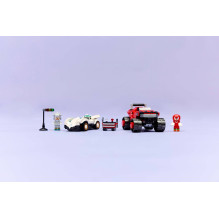 LEGO SONIC THE HEDGEHOG 77118 Silver's Car vs Knuckles' Monster Truck