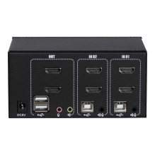 Inter-Tech KVM Switch AS-22HA HDMI