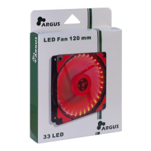 Inter-Tech Lüfter 120*120*25 ARGUS L-12025 RD, rot Inter-Tech Lüfter 120*120*25 ARGUS L-12025 RD, rot