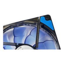 Inter-Tech Lüfter 120*120*25 ARGUS L-12025 BL, blau Inter-Tech Lüfter 120*120*25 ARGUS L-12025 BL, blau