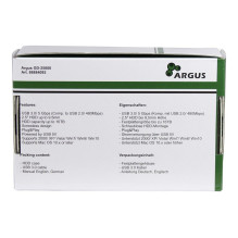 Inter-Tech HDD Gehäuse 2,5" Argus GD-25000 USB 3.0 transpare Inter-Tech HDD Gehäuse 2,5" Argus GD-25000 USB 3.0 transpare
