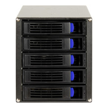 Wechselrahmen 5-fach ST-5255 für 3x5,25"Einschub retail