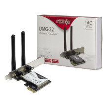 Inter-Tech Wi-Fi 5 PCIe Adapter DMG-32 2dBi Antenne 650Mbps retail Inter-Tech Wi-Fi 5 PCIe Adapter DMG-32 2dBi Antenne 650Mbps retail