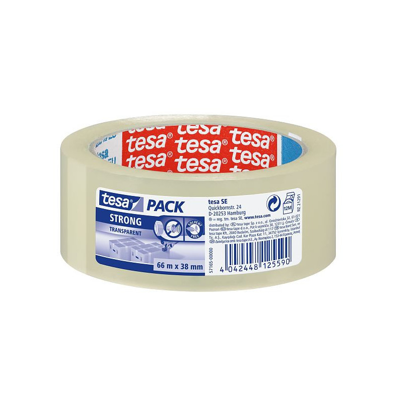Packaging tape TESA Strong 66m x 50mm 57167-00000-05