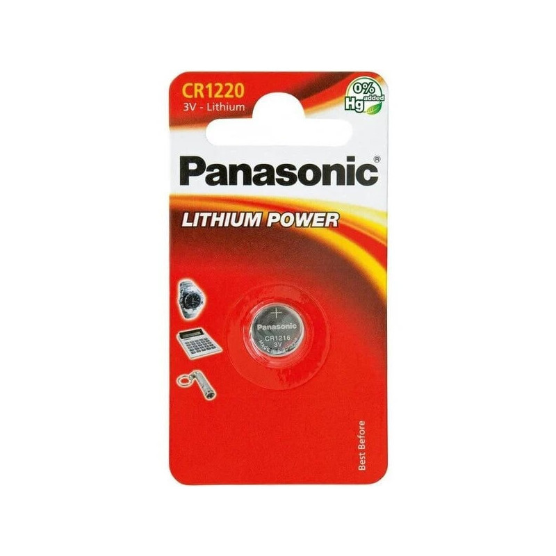 Battery Panasonic Lithium CR1220 (1 pc.)