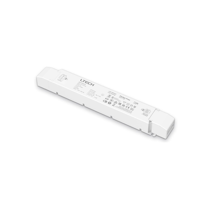 Impulsinis maitinimo šaltinis LED 24V 75W 3.125A, IP20, PUSH-DIM, TRIAC, ELV, Phase-CUT, LTECH