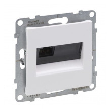 White RJ45 UTP 6 socket...