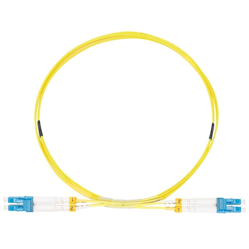 Optical patch cord LC/UPC-SC/UPC SM Duplex (0.5m)