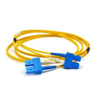 Optical patch cord SC/UPC-SC/UPC SM duplex (OS1/OS2, LSZH, 2mm, 2m)