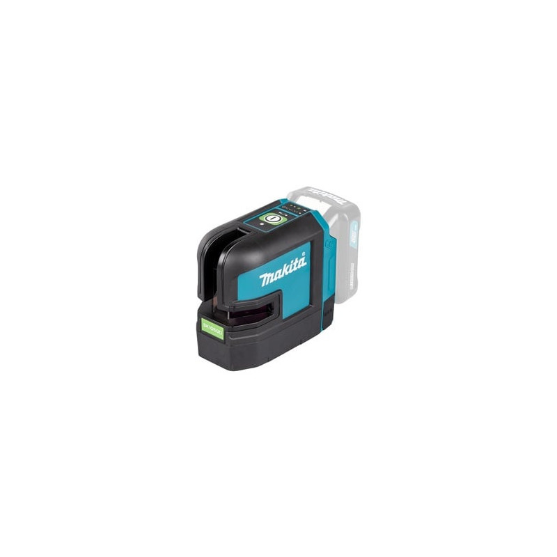 Akumuliatorinis lazerinis nivelyras kryžminis 12V Makita SK105GDZ (Be akum. ir pakrovėjo)