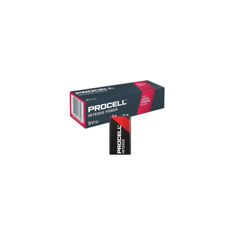 Baterija Duracell Procell Intense 6LR61 / 9V Krona (10 vnt.)