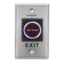 Non-contact exit button...