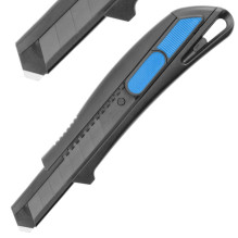 Knife with plastic handle...