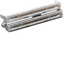 PE / N terminal Hager KM25A (2x25mm², 11x16mm², 14x10mm²)