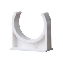 Tube holder U-25mm, white...