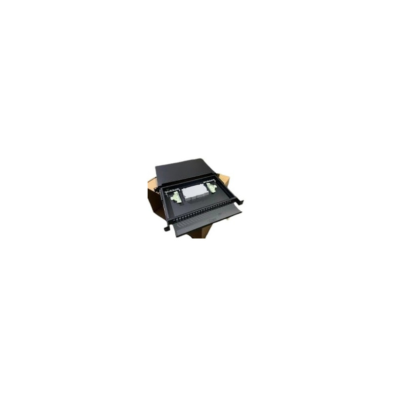 Optical patch panel 19" 1U LK-ODF-011 (12xSC simplex, with cassette, thermofits)