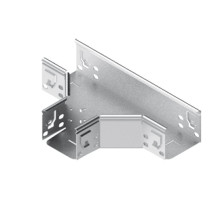 Perforated duct T-connector...