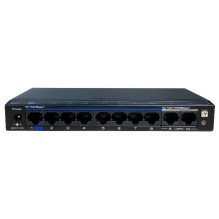 10-port, 8 PoE port switch...