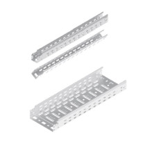 Perforated channel with...