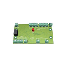Forteza Relay hub is designed to connect FMC 24 Pro and TRIBO-S to a centralized security system
