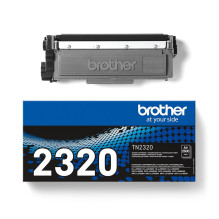 Brother TN-2320 tonerio kasetė, 1 vnt., originali, juoda Brother TN-2320 tonerio kasetė, 1 vnt., originali, juoda