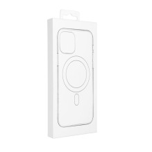 OEM - Case for Samsung S24 Silicone Mag Cover compatible with MagSafe (camera protection) blue