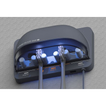 UV sterilizatorius - Oclean S1 dantų šepetėlio UV dezinfekatorius, pilkas UV sterilizatorius - Oclean S1 dantų šepetėlio UV dezinfekatorius, pilkas