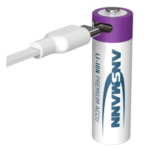 Įkraunami elementai ANSMANN AA, 1800 mAh, 1,5V, 4 vnt. Įkraunami elementai ANSMANN AA, 1800 mAh, 1,5V, 4 vnt.