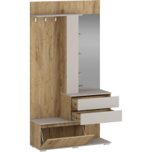 WARDROBE PRIEŠ 120X223X41CM BROWN-KAŠ