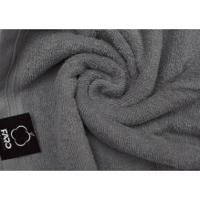 Bath towel Faro Tekstylia Bart, grey, 90 x 50 cm Bath towel Faro Tekstylia Bart, grey, 90 x 50 cm