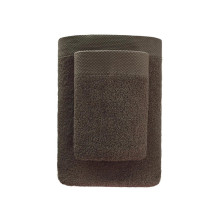 Bath towel Boho RF11-02, brown, 90 x 50 cm