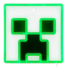 Paladone Minecraft Creeper Wall Mountable LED Neon Light