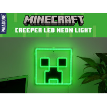 Paladone Minecraft Creeper Wall Mountable LED Neon Light