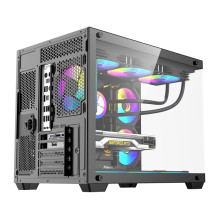Kompiuterio Korpusas - DarkFlash B275 PRO Kompiuterio Korpusas Su 6 Ventiliatoriais, Juoda