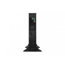 UPS On-Line Rack 1000VA - 8×IEC C13, USB-B, LCD, Metal Dust-Free Enclosure