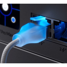 UBIQUITI UniFi Cat.6 Eterinio apšvietimo pataisomasis kabelis, 0,3 metro UBIQUITI UniFi Cat.6 Eterinio apšvietimo pataisomasis kabelis, 0,3 metro