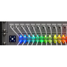 UBIQUITI UniFi Cat.6 Eterinio apšvietimo pataisomasis kabelis, 0,3 metro UBIQUITI UniFi Cat.6 Eterinio apšvietimo pataisomasis kabelis, 0,3 metro