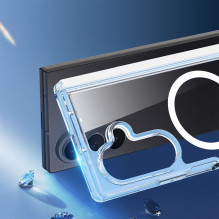 DUX DUCIS dėklas CLIN MAG compatible su MagSafe, skirtas SAMSUNG Z Fold 8 Ultra skaidrus