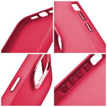 „iPhone 17 Pro Max / 18 Pro Max“ rėmelio rausvai raudonas dėklas „iPhone 17 Pro Max / 18 Pro Max“ rėmelio rausvai raudonas dėklas
