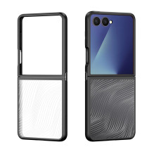 DUX DUCIS AIMO dėklas, skirtas SAMSUNG Z Flip7 (pilno lango versija), juodas DUX DUCIS AIMO dėklas, skirtas SAMSUNG Z Flip7 (pilno lango versija), juodas