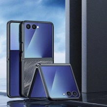 DUX DUCIS AIMO dėklas, skirtas SAMSUNG Z Flip7 (pilno lango versija), juodas DUX DUCIS AIMO dėklas, skirtas SAMSUNG Z Flip7 (pilno lango versija), juodas
