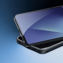 DUX DUCIS AIMO dėklas, skirtas SAMSUNG Z Flip7 (pilno lango versija), juodas DUX DUCIS AIMO dėklas, skirtas SAMSUNG Z Flip7 (pilno lango versija), juodas