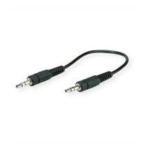 ROLINE 3.5mm Cable, M-M 0.2 m audio cable ROLINE 3.5mm Cable, M-M 0.2 m audio cable